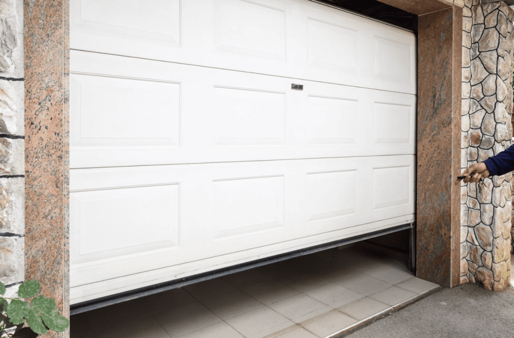open garage door
