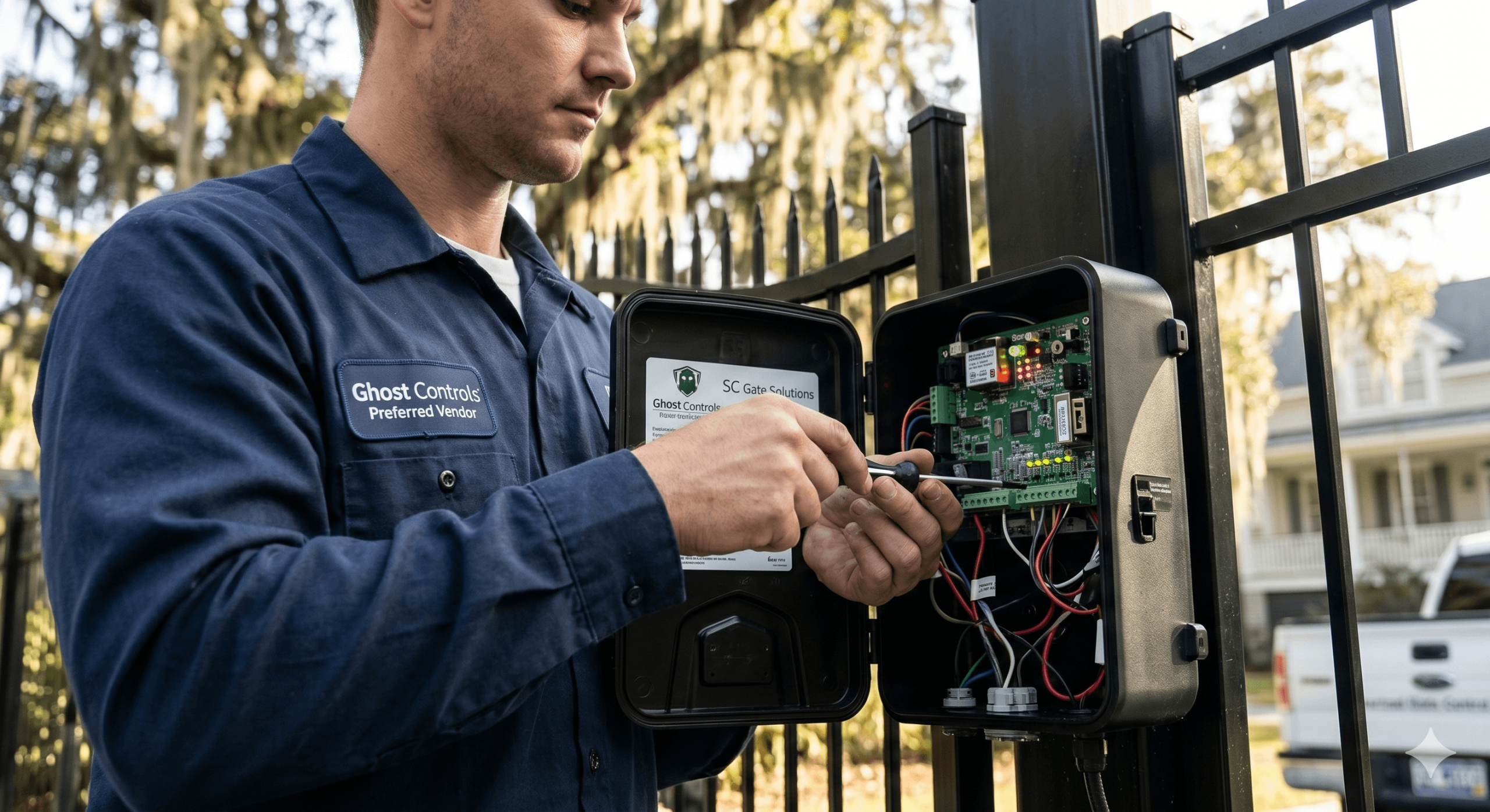 Ghost Controls gate services Sumter SC - installation and repair